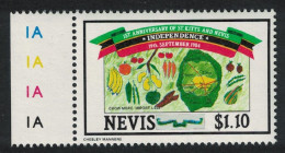 Nevis Local Agricultural Produce 1984 MNH SG#201 - St.Kitts-et-Nevis ( 1983-...)