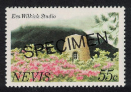 Nevis Eva Wilkin's Studio SPECIMEN 1981 MNH SG#67a MI#55 I - St.Kitts And Nevis ( 1983-...)