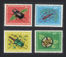 Neth. New Guinea Beetles 4v 1961 MNH SG#75-78 - Nederlands Nieuw-Guinea