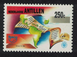 Neth. Antilles Admittance Of Antilles To UPAEP 1993 MNH SG#1102 MI#782 - Curaçao, Antille Olandesi, Aruba