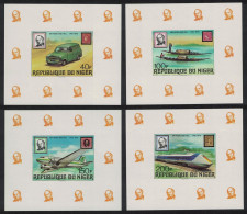 Niger Sir Rowland Hill 4 De-Luxes 1979 MNH SG#764-767 - Niger (1960-...)