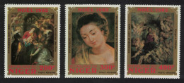 Niger Paintings By Rubens Christmas 3v 1982 MNH SG#923-925 MI#822-824 - Niger (1960-...)