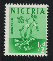 Nigeria Groundnuts Agriculture ½d 1961 MNH SG#89 - Nigeria (1961-...)