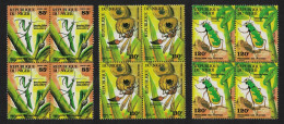 Niger Useful Insects 3v 1987 MNH SG#1105-1107 - Niger (1960-...)