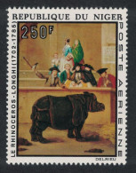 Niger 'The Rhinoceros' Painting By Longhi 1974 MNH SG#537 - Niger (1960-...)