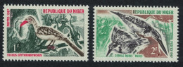 Niger Hornbill Kingfishers Birds 2v 1967 MNH SG#247-248 - Niger (1960-...)