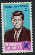 Niger President Kennedy Commemoration 1964 MNH SG#179 - Niger (1960-...)