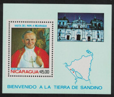 Nicaragua Papal Visit MS 1983 MNH SG#MS2462 - Nicaragua