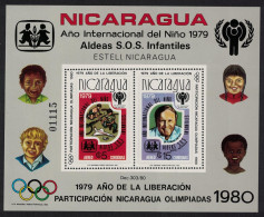 Nicaragua Dr. Hermann Gmeiner MS 1980 MNH SG#MS2213 MI#Block 110A - Nicaragua