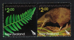 New Zealand Kiwi Bird Fern Pair 2006 MNH SG#2923 - Ungebraucht