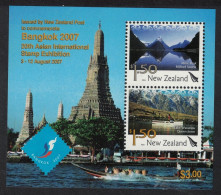 New Zealand Bangkok MS 2007 MNH SG#MS2987 - Nuovi