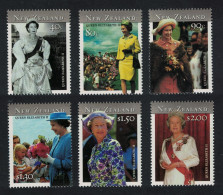 New Zealand Queen Elizabeth II's 75th Birthday 2001 MNH SG#2446-2451 - Nuevos