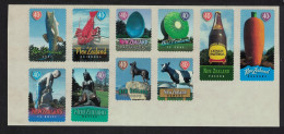 New Zealand Town Icons Self-adhesive 10v 1998 MNH SG#2196-2205 - Unused Stamps