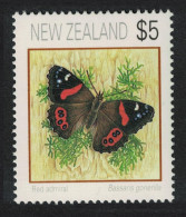 New Zealand Butterfly Red Admiral 'Bassaris Gonerilla' $4 1997 MNH SG#1644 - Unused Stamps