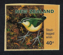 New Zealand Stout-legged Wren Bird Self-adhesive 1996 MNH SG#2035 - Unused Stamps