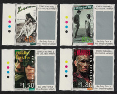 New Zealand Centenary Of New Zealand Cinema 4v 1996 MNH SG#2014-2017 - Ongebruikt