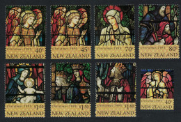 New Zealand Christmas Stained Glass Windows 8v 1995 MNH SG#1916-1923 - Ungebraucht