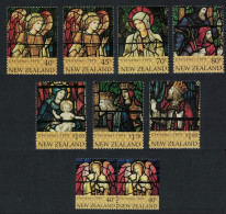 New Zealand Christmas Stained Glass Windows 7v+pair 1995 MNH SG#1916-1923 - Nuevos