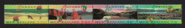 New Zealand Flowers Lakes Mountains The Four Seasons 4v Strip 1994 MNH SG#1793-1796 - Unused Stamps