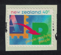 New Zealand People Reaching People 1994 MNH SG#1818ab - Ungebraucht
