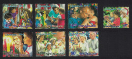 New Zealand Christmas 7v 1994 MNH SG#1832-1838 - Unused Stamps