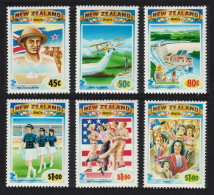 New Zealand Soldiers Majorettes Country In The 1940s 6v 1993 MNH SG#1771-1776 Sc#1186-1191 - Nuovi