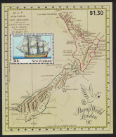New Zealand Maori Voyaging Canoe MS 1990 MNH SG#MS1542 MI#Block 24 - Unused Stamps