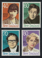 New Zealand Authors Writers 4v 1989 MNH SG#1501-1504 - Unused Stamps