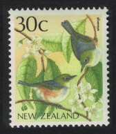 New Zealand Grey-backed White-eye 'Silvereye' Bird 1988 MNH SG#1462 - Unused Stamps