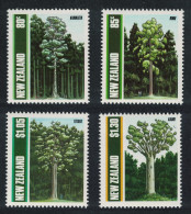 New Zealand Native Trees 4v 1989 MNH SG#1511-1514 Sc#956-959 - Neufs