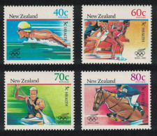 New Zealand Olympic Games Seoul 4v 1988 MNH SG#1475-1478 - Unused Stamps