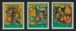 New Zealand Health Stamps Children's Paintings 3v 1986 MNH SG#1404-1406 - Unused Stamps