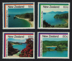 New Zealand Coastal Scenery 4v 1986 MNH SG#1395-1398 - Neufs