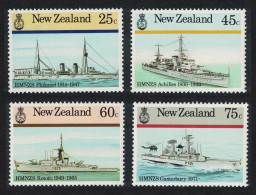 New Zealand Ships Warships Naval History 4v 1985 MNH SG#1379-1382 - Nuovi