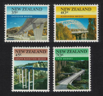 New Zealand Bridges 4v 1985 MNH SG#1366-1369 - Ungebraucht