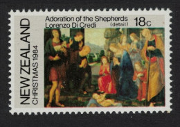 New Zealand 'Adoration Of The Shepherds' Painting By Di Credi 1984 MNH SG#1349 - Neufs