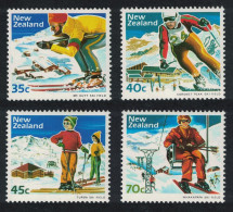 New Zealand Ski Slope Scenery 4v 1984 MNH SG#1336-1339 - Ungebraucht