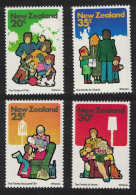 New Zealand Family Life 4v 1981 MNH SG#1239-1242 - Unused Stamps