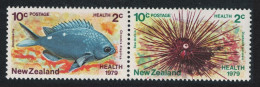 New Zealand Health Stamps Marine Life Pair 1979 MNH SG#1197-1198 - Ongebruikt