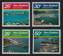 New Zealand Large Harbours 4v 1980 MNH SG#1221-1224 - Ungebraucht