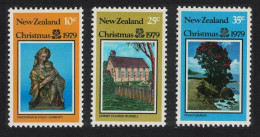 New Zealand Christmas 3v 1979 MNH SG#1204-1206 - Unused Stamps