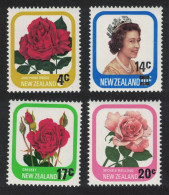 New Zealand Roses Surch 4v 1979 MNH SG#1201-1203b - Ongebruikt
