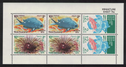 New Zealand Marine Life MS 1979 MNH SG#MS1200 Sc#B105a - Unused Stamps