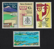 New Zealand Centenaries 4v 1978 MNH SG#1160-1163 - Unused Stamps