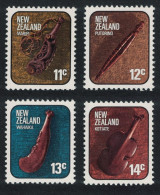 New Zealand Maori Artefacts 4v 1975 MNH SG#1095-1098 - Unused Stamps
