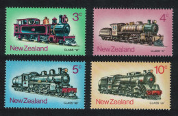 New Zealand Steam Locomotives Trains 4v 1973 MNH SG#1003-1006 Sc#517-520 - Ongebruikt