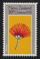 New Zealand Pohutukawa Flower Christmas 1972 MNH SG#992 - Ongebruikt