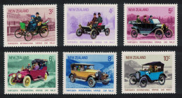 New Zealand International Vintage Car Rally 6v 1972 MNH SG#972-977 Sc#489-494 - Unused Stamps