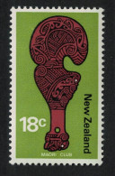 New Zealand Maori Club 18c No Watermark 1971 MNH SG#1019 - Ongebruikt