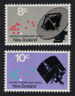 New Zealand Opening Of Satellite Earth Station 2v 1971 MNH SG#958-959 - Ongebruikt